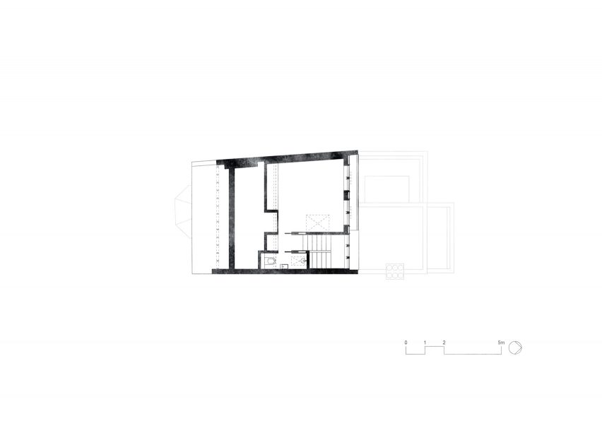 Loft floor plan after renovation
