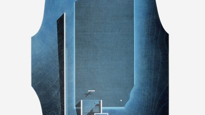Church on the Water drawing by Tadao Ando