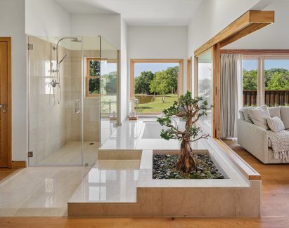 master bedroom of Tapestry by Shibanee & Kamal Architects