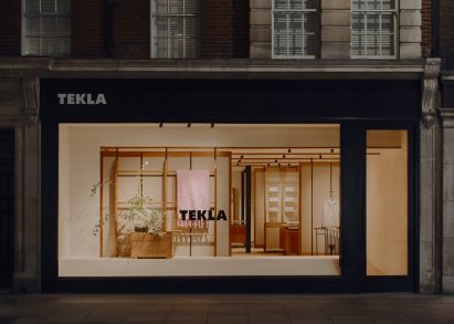 Telka store on Marylebone High Street by Mentze Ottenstein