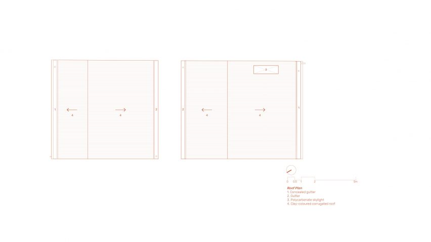 Plan of Terracotta Breath by Live Out Studio