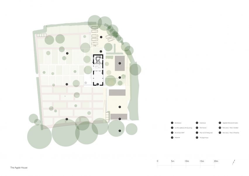 Plan of The Apple House by Okra