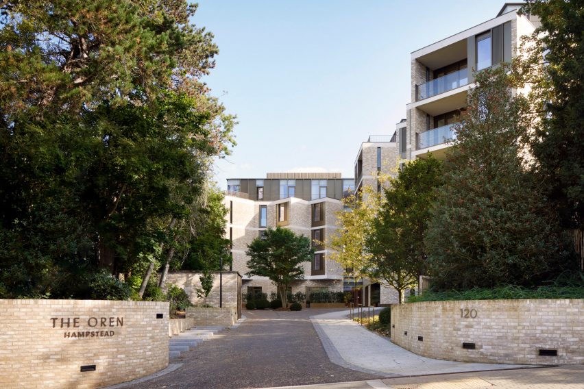 The Oren Hampstead entrance