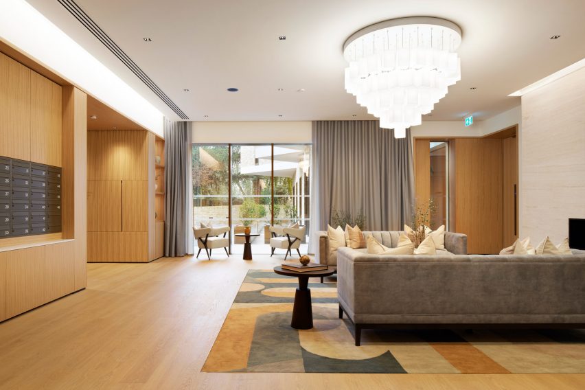 Retirement home communal living space