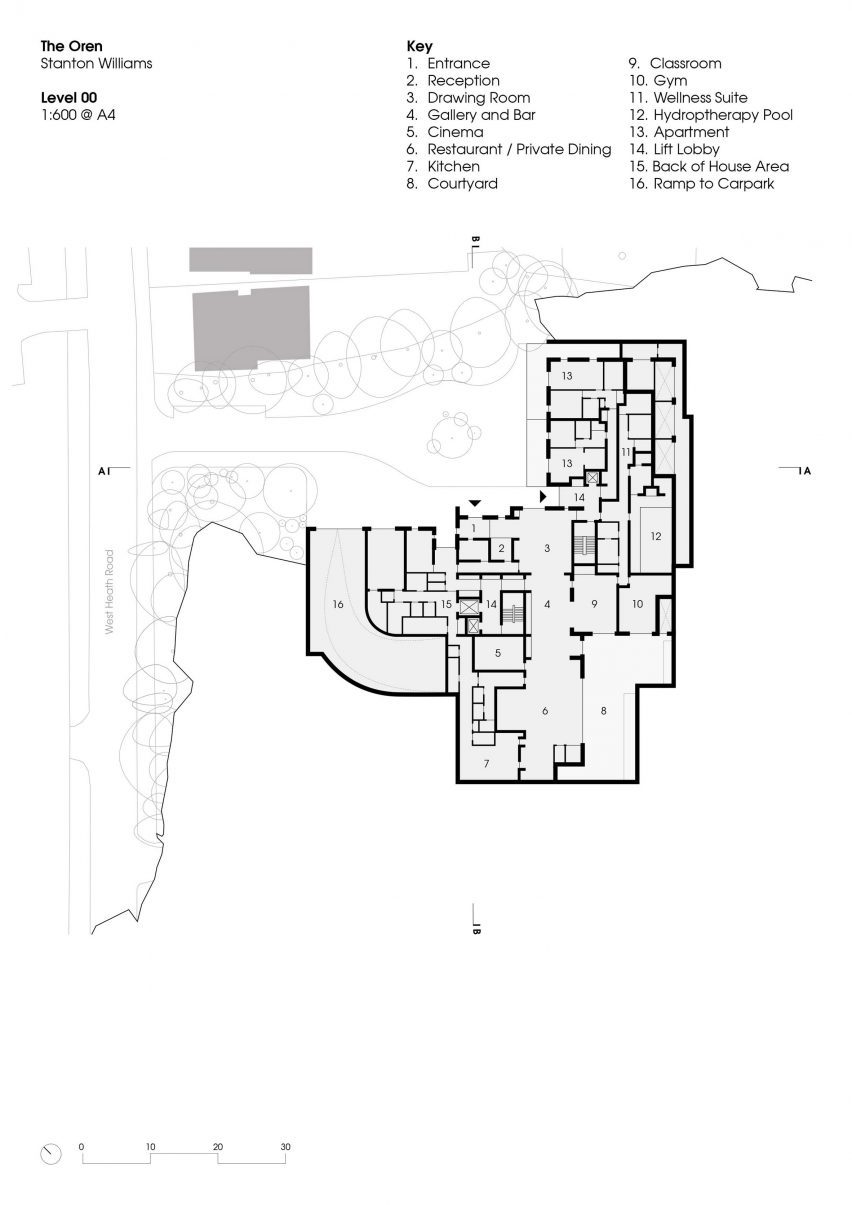 The Oren ground floor plans