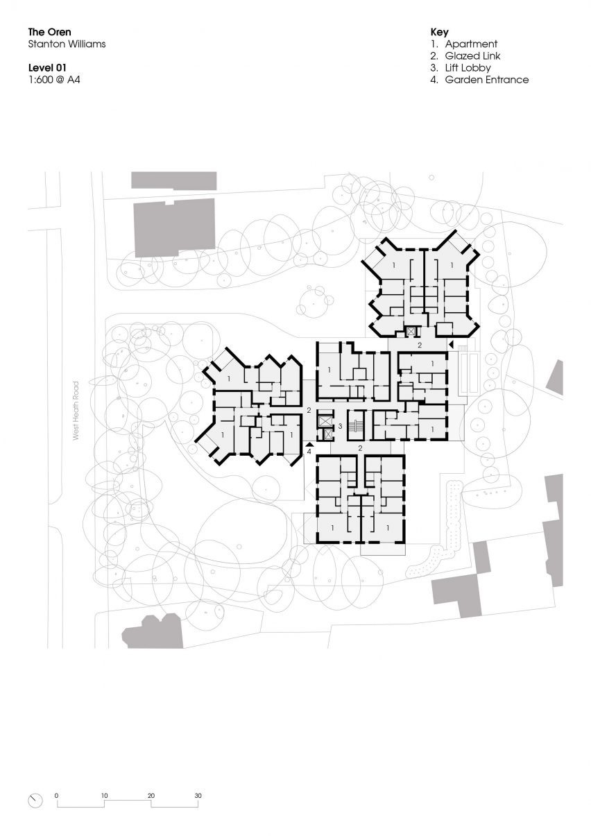 The Oren first floor plans