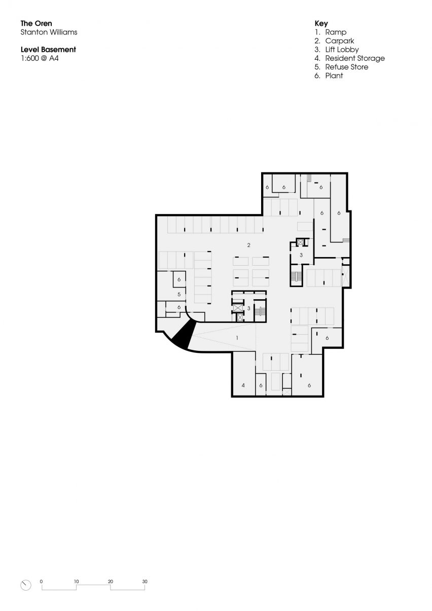 The Oren basement plans