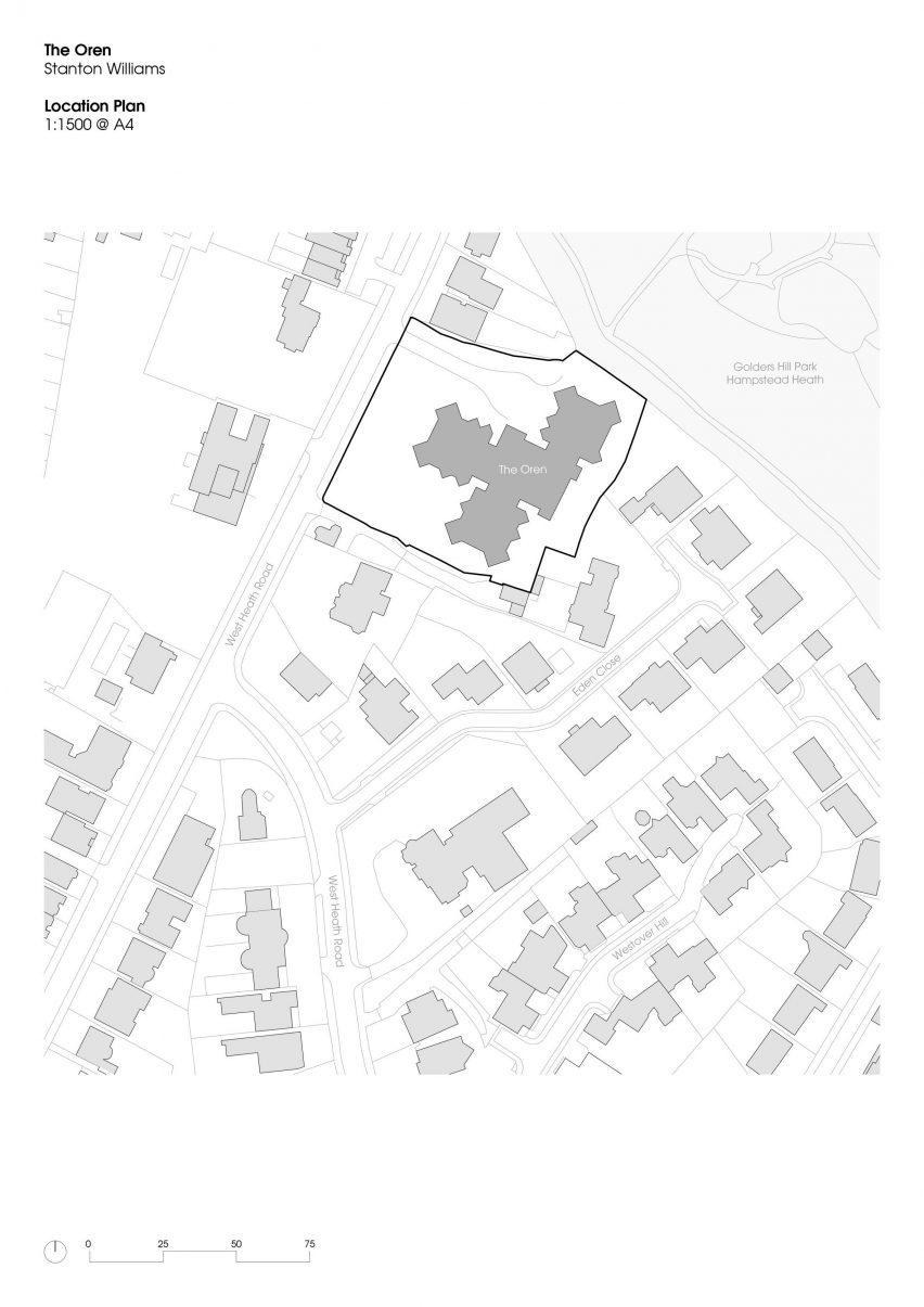 The Oren site location Hampstead