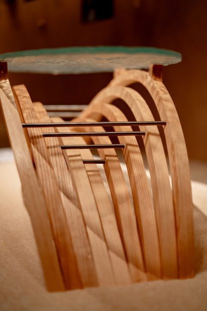 Dania Najee table at Dubai Design Week