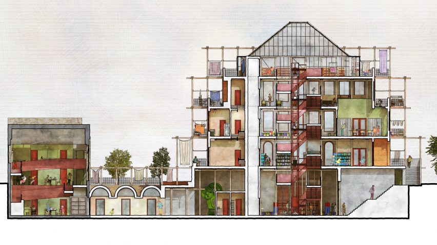 architecture work by a student