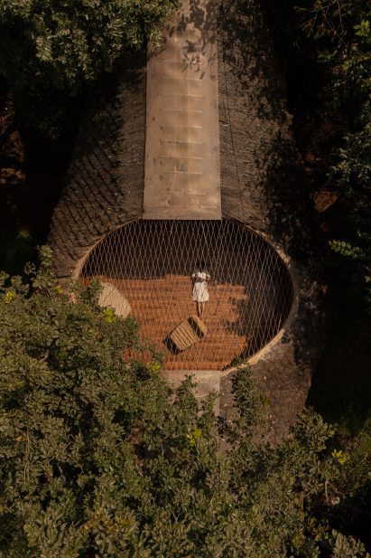 Overhead view of home by Wallmakers