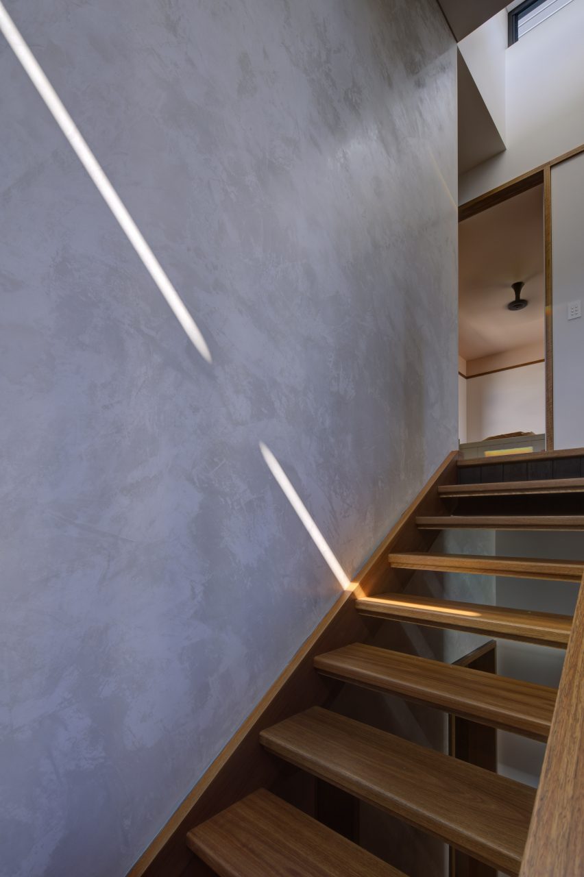 Timber staircase Waverley House