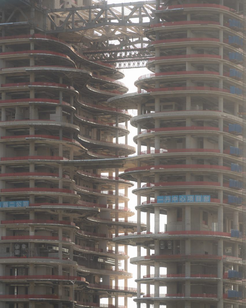 Yidan Center by Zaha Hadid Architects under construction in Shenzhen