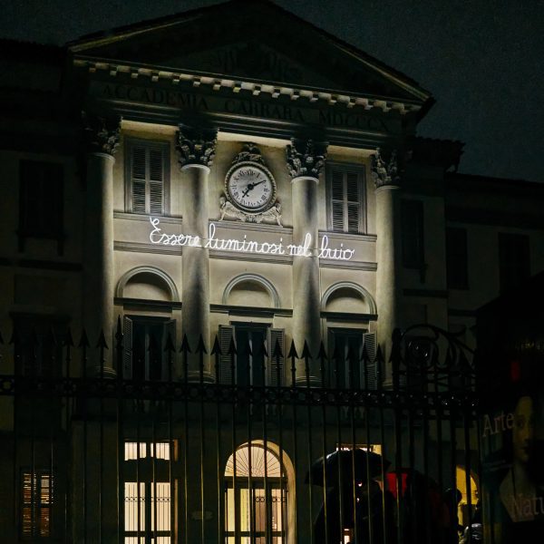 Photo of installation in Bergamo, Italy