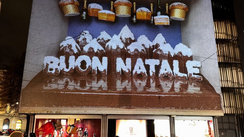 Photo of installation in Bergamo, Italy