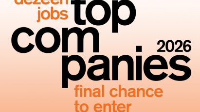 Final chance to enter Dezeen Jobs Top Companies 2026