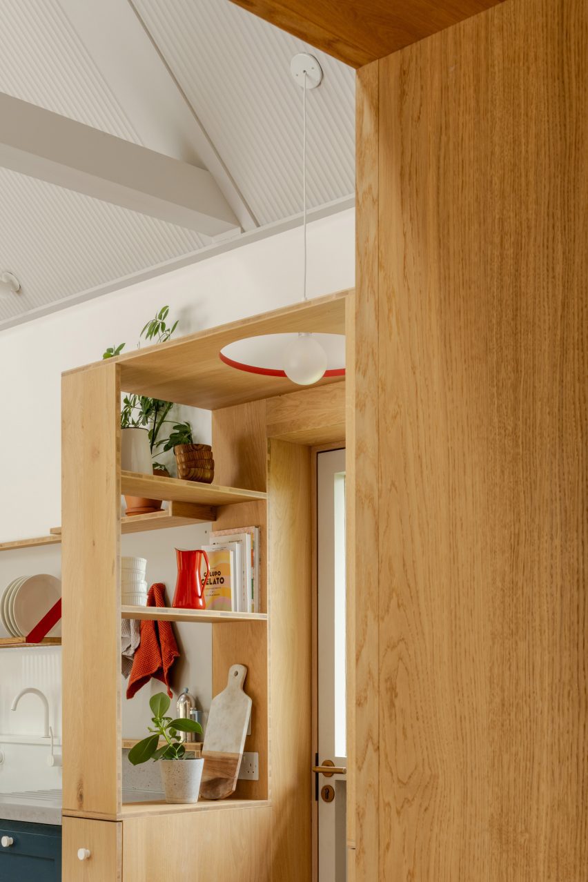 Wooden kitchen cabinets