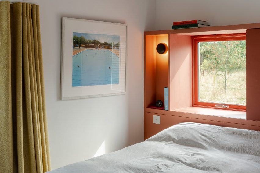 Bed below window