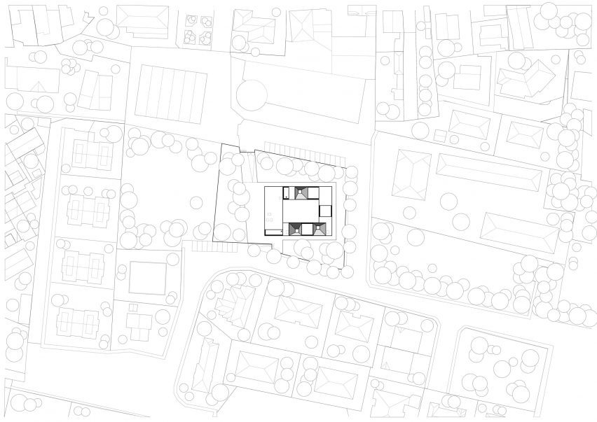 Plan of Kinder Rain by AACM