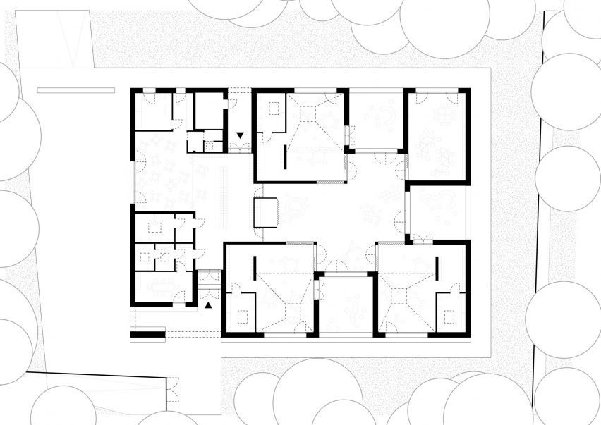 Plan of Kinder Rain by AACM