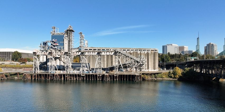Oregon grain silo present day