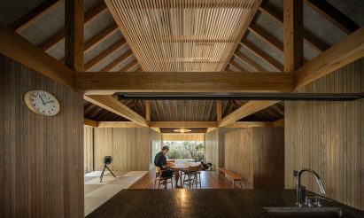 Interior of Amami House by Sakai Architects