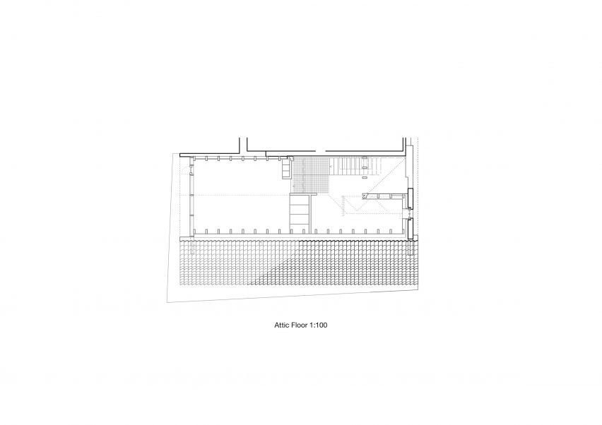 Plan of Brick to Light by Andreas Schüring Architekten