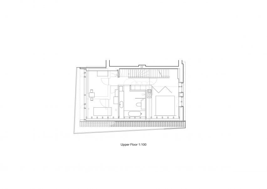 Plan of Brick to Light by Andreas Schüring Architekten