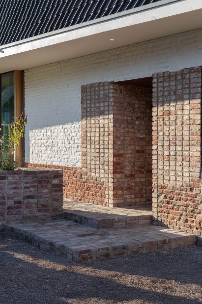 Entrance to Brick to Light home in Germany