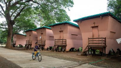 Housing Now Modular Bamboo Housing by Blue Temple and Housing Now