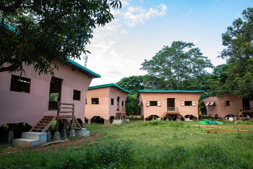 Housing Now Modular Bamboo Housing by Blue Temple and Housing Now