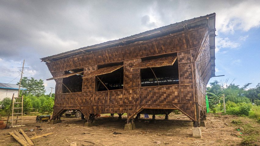 Housing Now Modular Bamboo Housing by Blue Temple and Housing Now