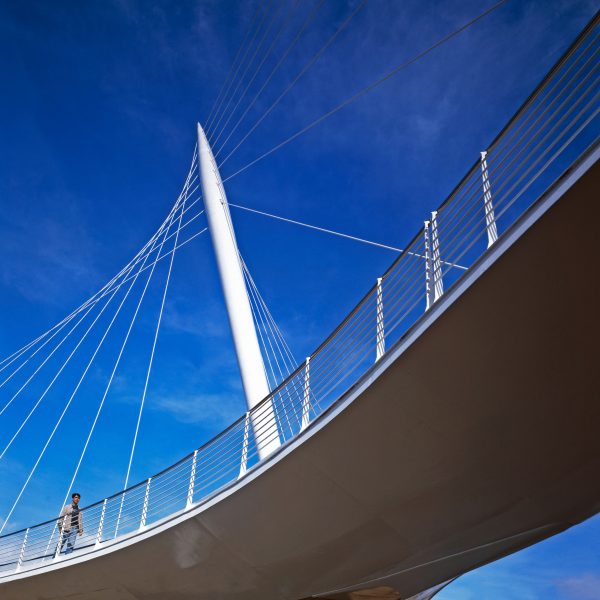 Trinity Footbridge, Manchester, by
Santiago Calatrava