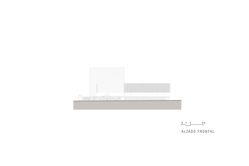 Architectural drawings of Capuchinas House