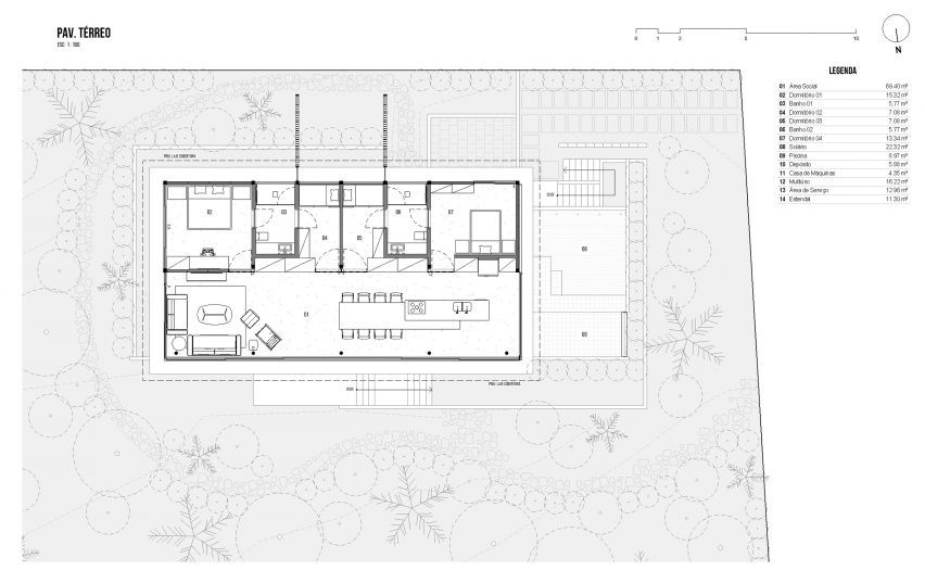Ground-floor plan