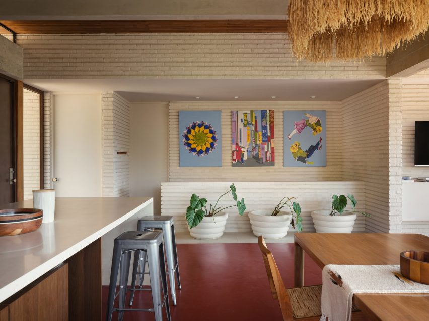 Interior of a home in Costa Rica