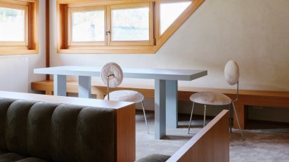 Co.arch Studio apartment renovation in Mario Galvagni's Giomein