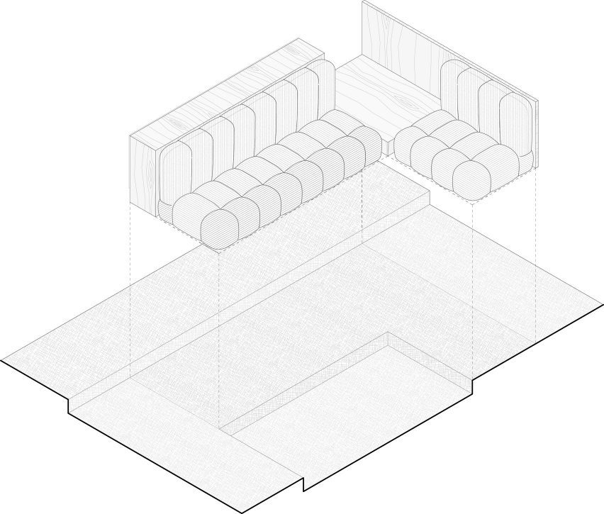 Conversation pit diagram