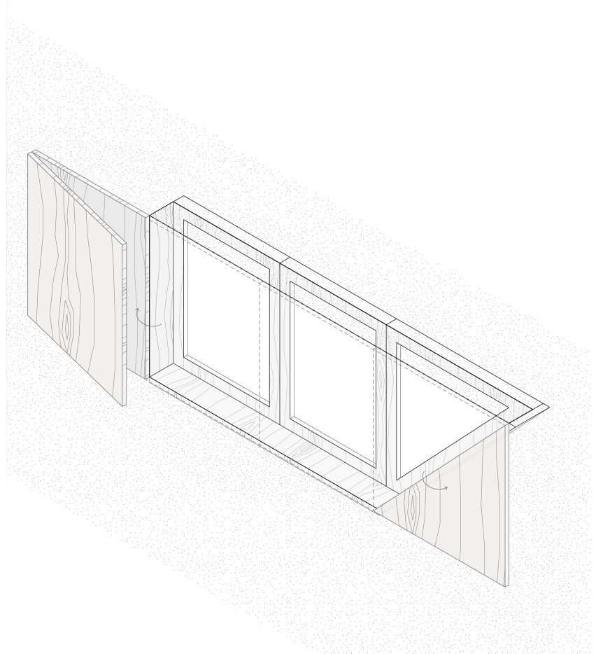 Window shutter diagram