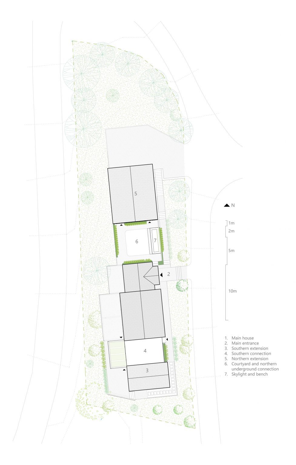 Chr Tomters veg floor plans