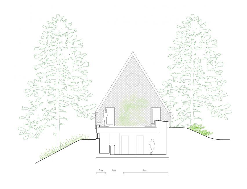 House with pitched roof plans