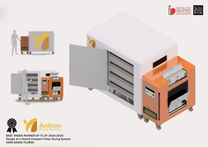 Design of a Hybrid Compact Palay Drying System by John Dence Flore