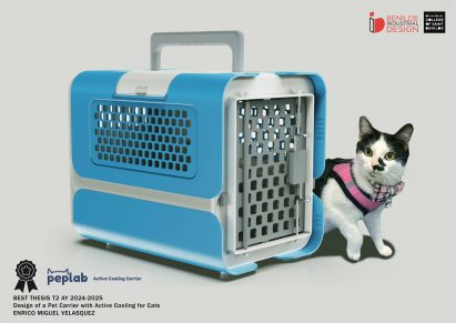 Design of a Pet Carrier with Active Cooling for Cats (Peplab) by Enrico Velasquez
