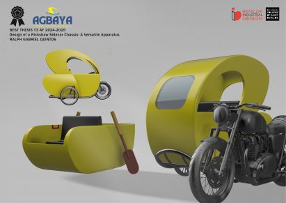Redesignde Rickshaw Sidecare Chassis (Agabaya) by Ralph Gabriel Quintos