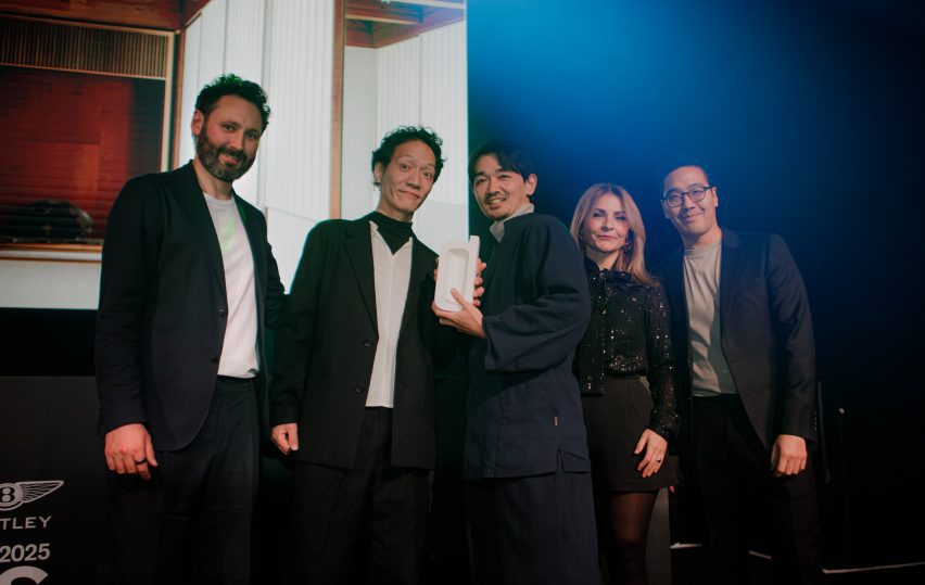 Dezeen Awards 2025 party. Photo is by Dann Emmons