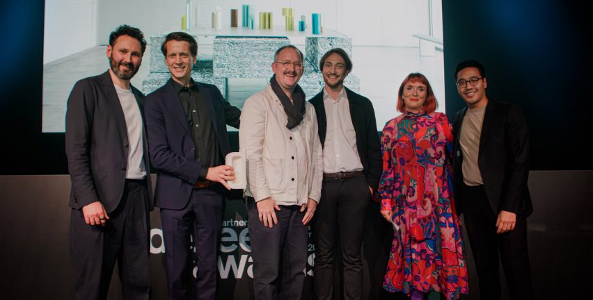 Dezeen Awards 2025 party. Photo is by Dann Emmons