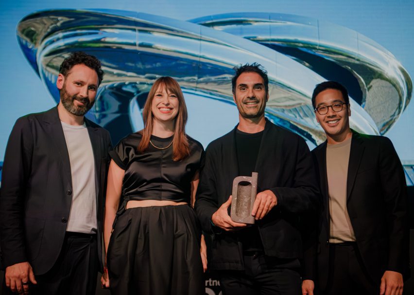 Dezeen Awards 2025 party. Photo is by Dann Emmons