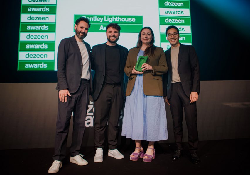 Dezeen Awards 2025 party. Photo is by Dann Emmons