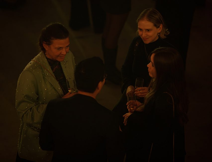 Dezeen Awards 2025 party. Photo is by Dann Emmons