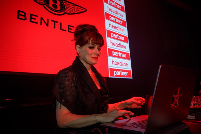 Dezeen Awards 2025 party. Photo is by Dann Emmons